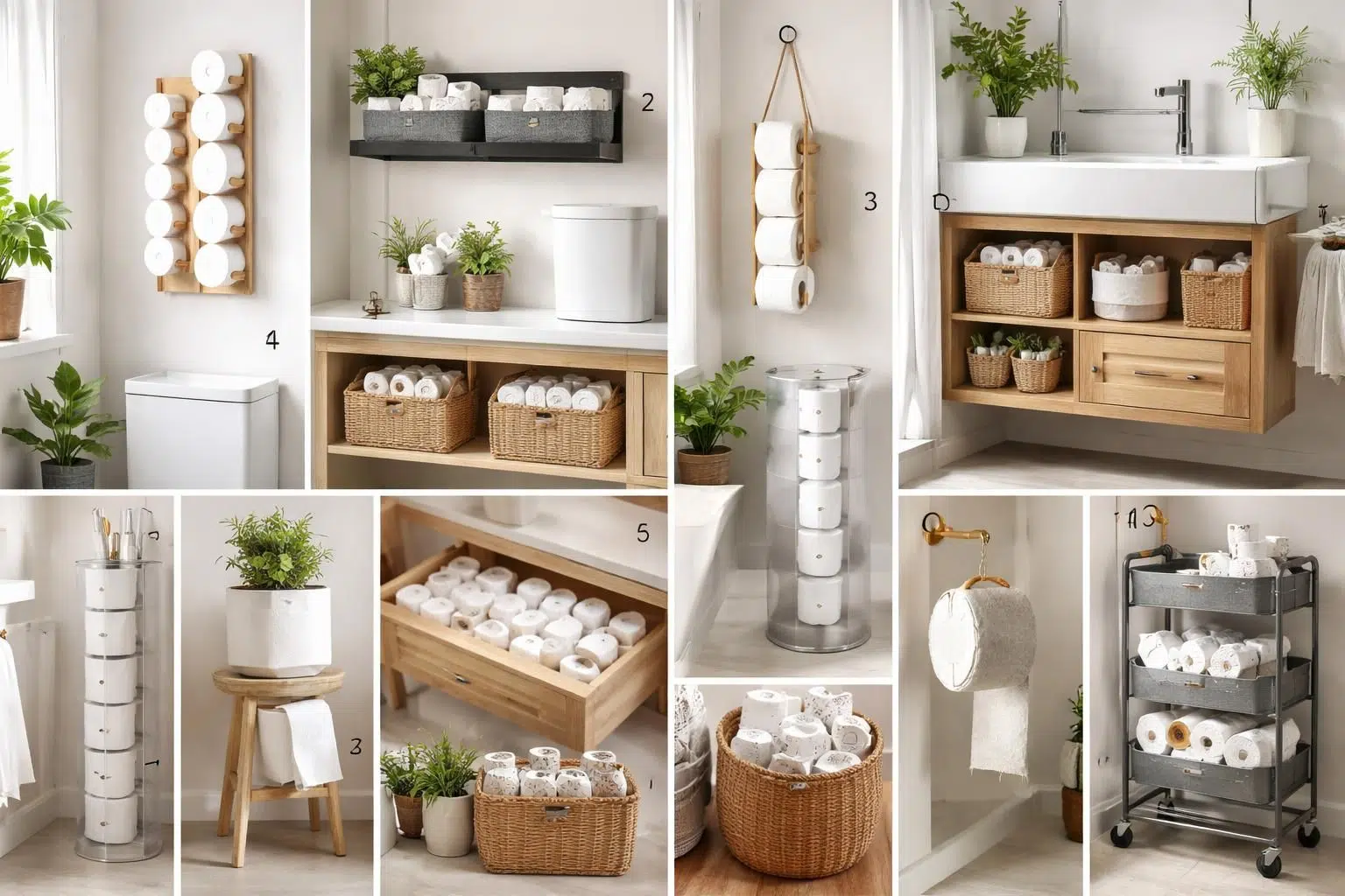 10 idées ingénieuses pour organiser le stockage du papier toilette 10 idées ingénieuses pour organiser le stockage du papier toilette