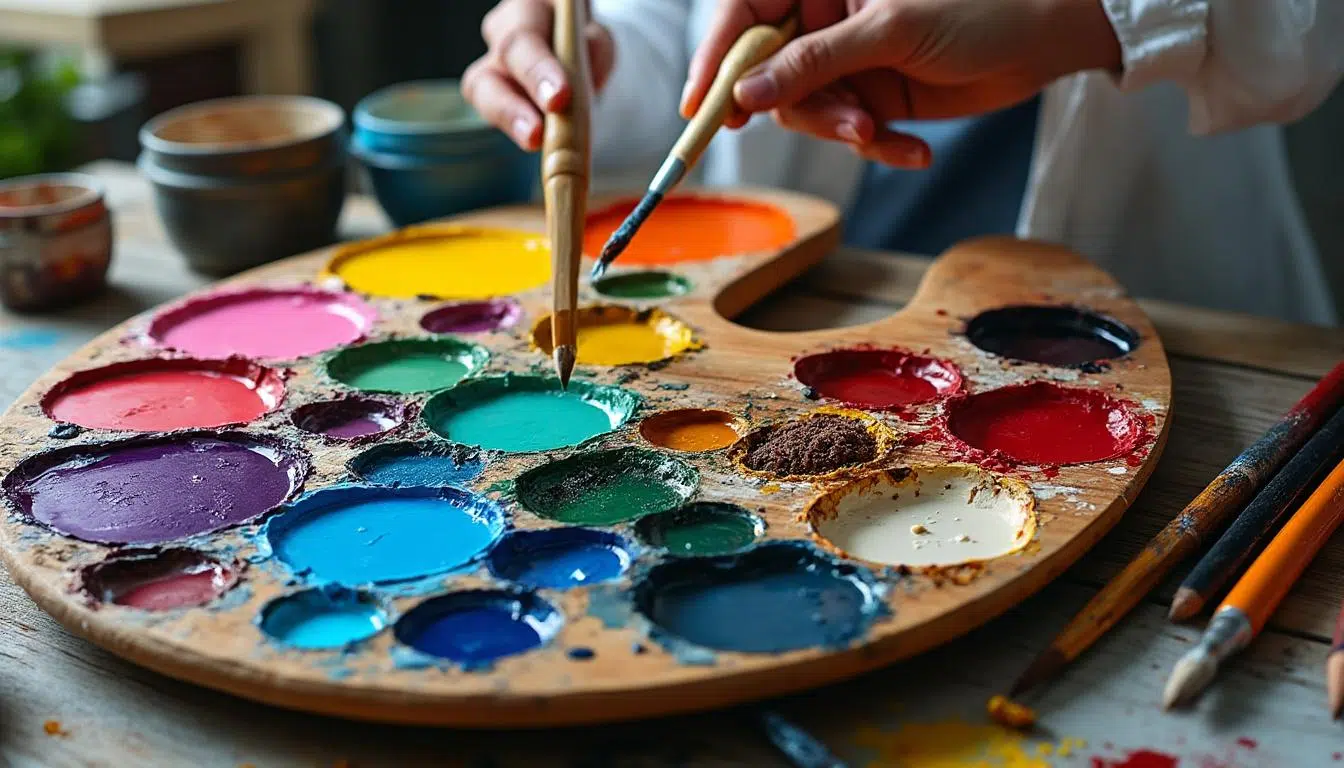 Améliorez votre palette avec la couleur en a : la liste de ces couleurs en peinture