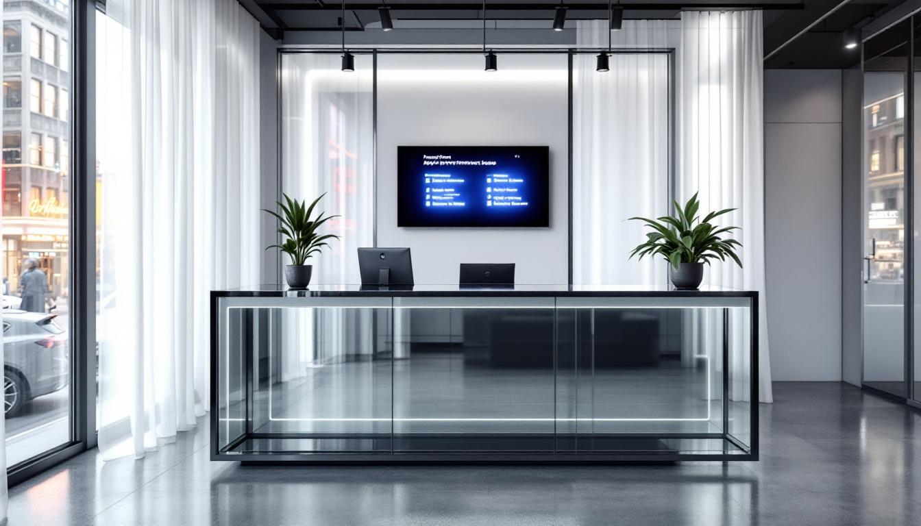 découvrez comment choisir une banque d'accueil idéale pour votre salon de coiffure afin d'attirer et fidéliser vos clients avec style et praticité.