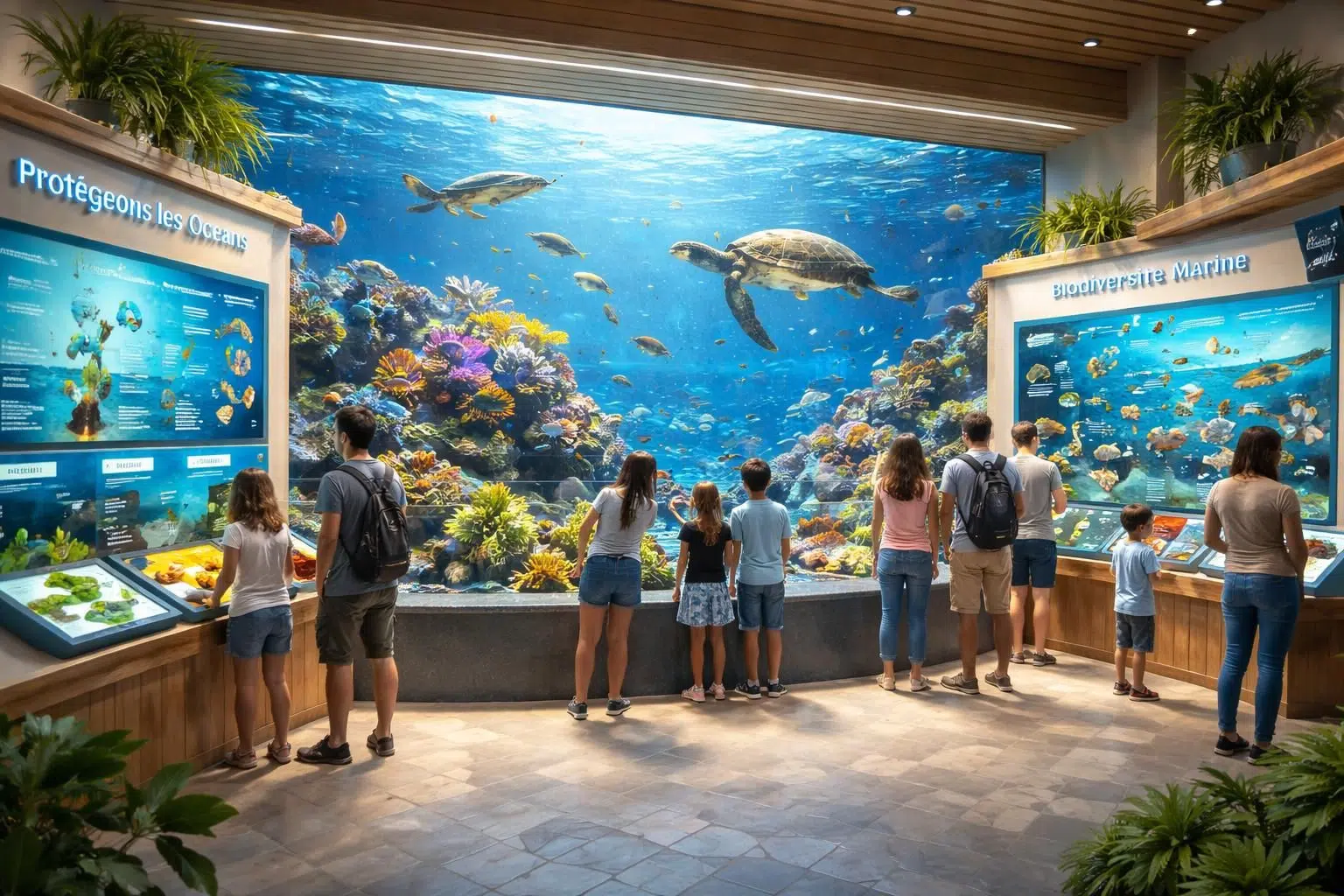 Comment l&rsquo;aquarium à Sainte-Maxime sensibilise les visiteurs à la protection des océans