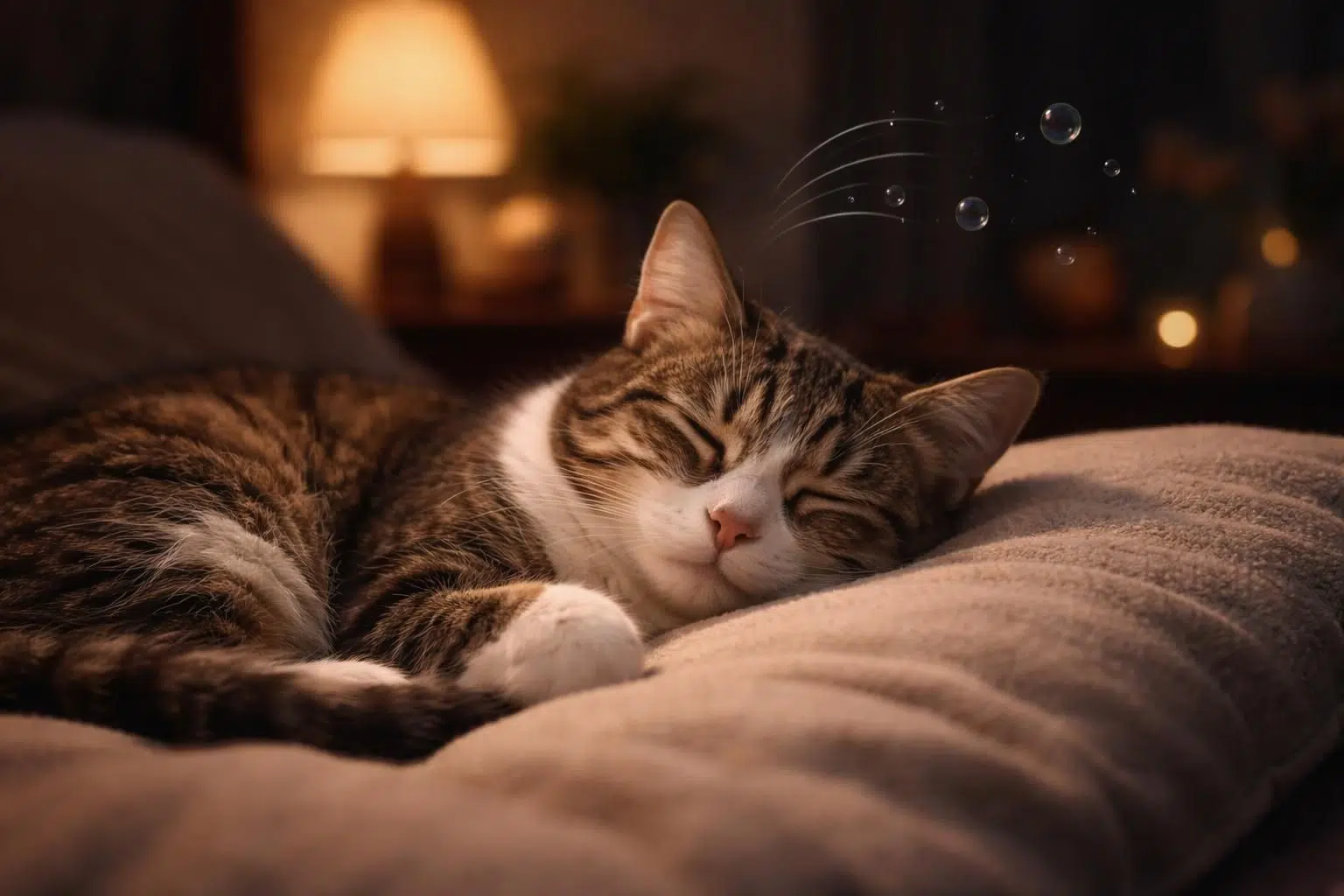 Comprendre le bruit nocturne de votre chat pendant son sommeil Comprendre le bruit nocturne de votre chat pendant son sommeil