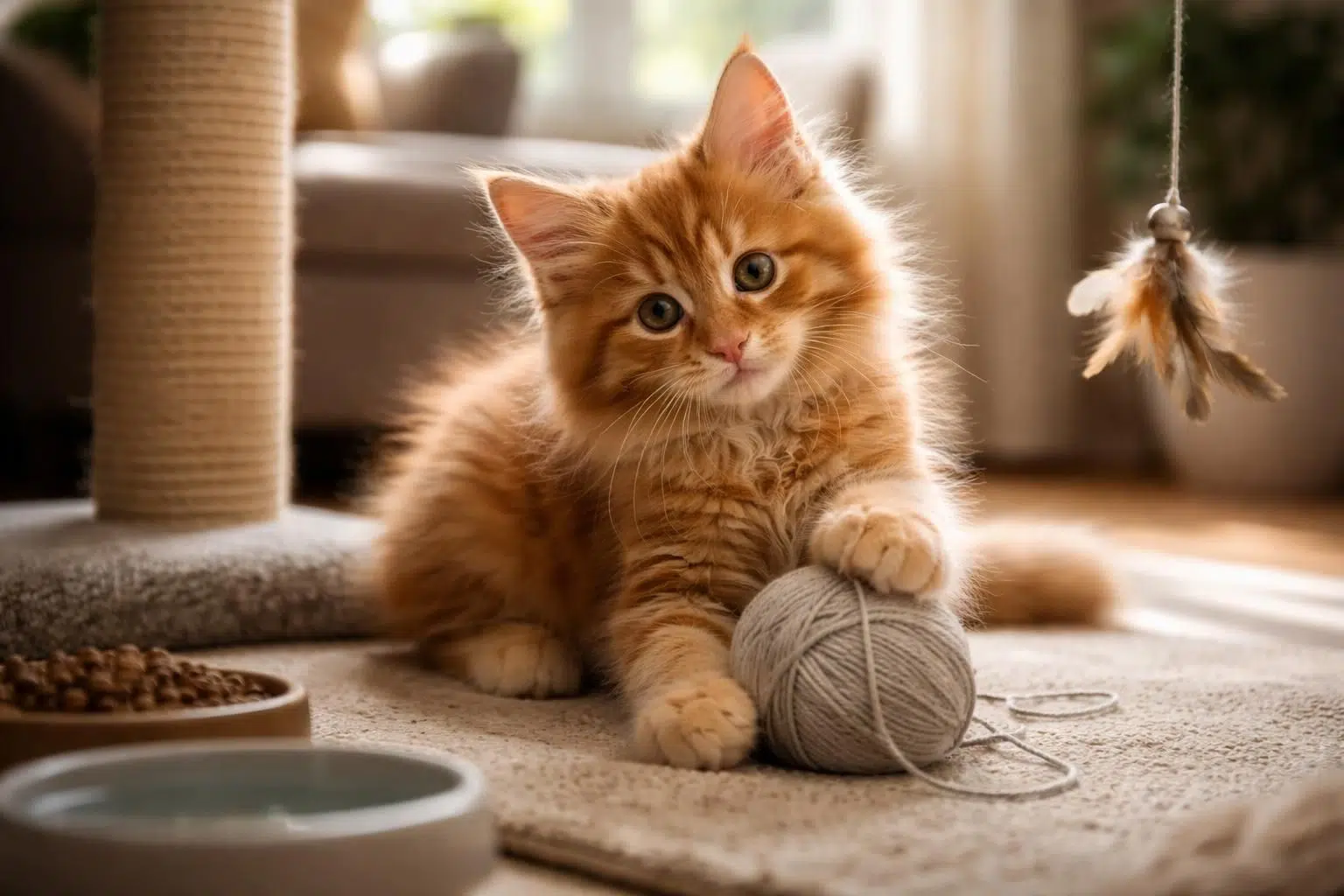 Comprendre les comportements de votre chaton Maine Coon roux pour mieux interagir Comprendre les comportements de votre chaton Maine Coon roux pour mieux interagir