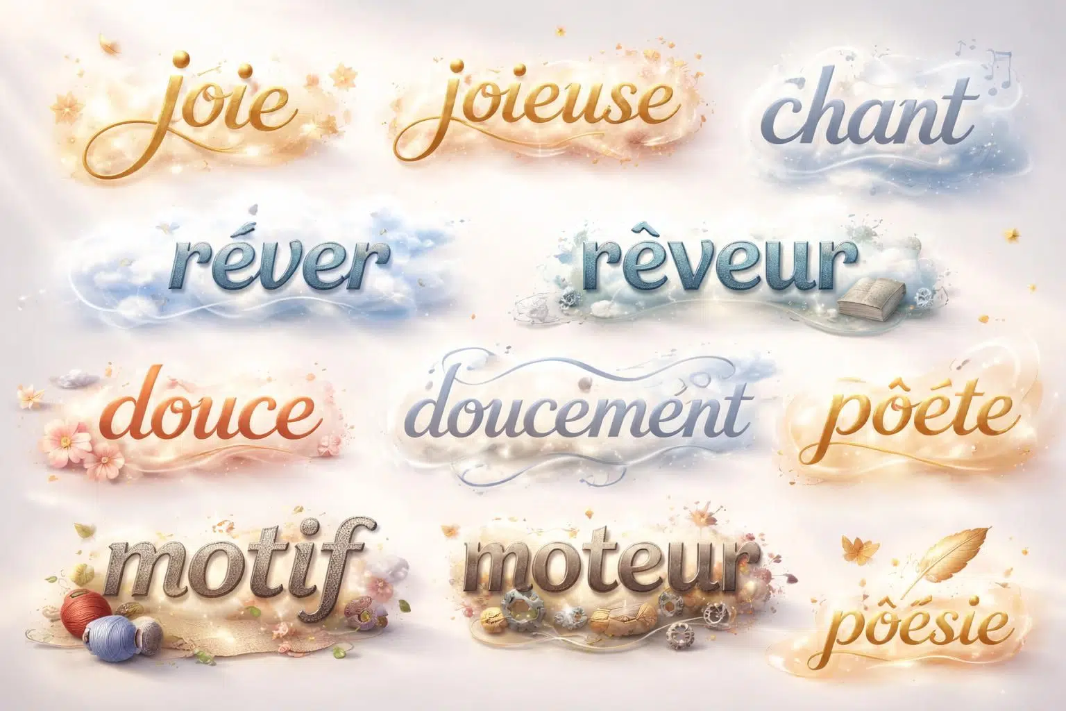 Des mots avec suffixes qui révèlent des nuances de sens surprenantes Des mots avec suffixes qui révèlent des nuances de sens surprenantes