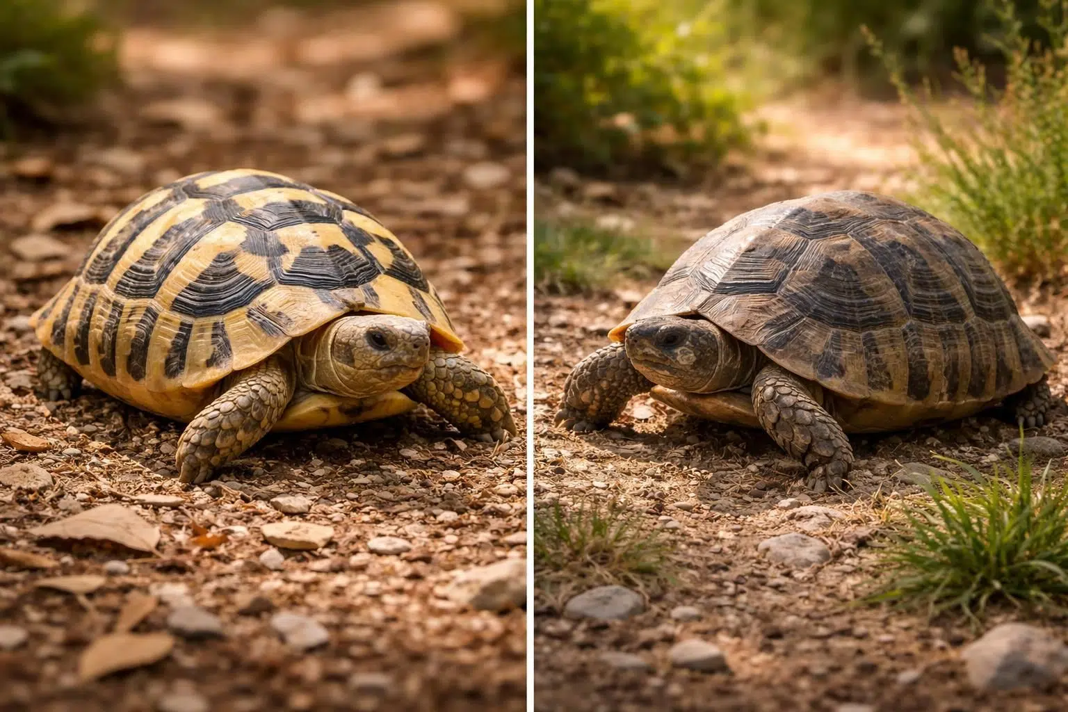 Élever une tortue Hermann ou Boettgeri : découvrez la différence entre ces deux types de tortues Élever une tortue Hermann ou Boettgeri : découvrez la différence entre ces deux types de tortues