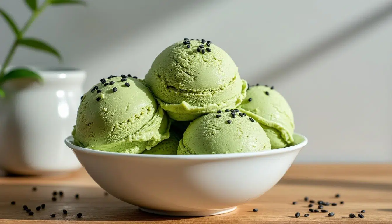 découvrez l'alliance parfaite entre l'onctuosité de la glace häagen-dazs et l'arôme raffiné du thé vert matcha. une indulgence irrésistible pour les amateurs de thé qui souhaitent s'évader avec chaque cuillerée.
