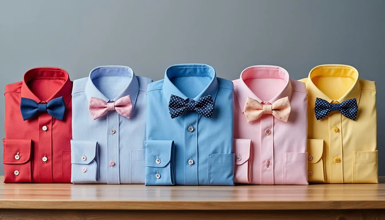 découvrez notre guide complet pour bien choisir le col et la couleur de chemise qui s'associent parfaitement à votre nœud papillon. ajoutez une touche de style tendance à votre tenue avec nos conseils pratiques et astuces mode.