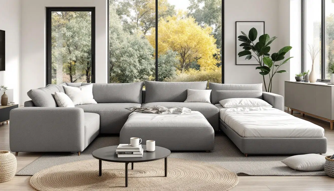 Les avantages d’un canapé d’angle convertible 5 places pour votre salon Les avantages d’un canapé d’angle convertible 5 places pour votre salon