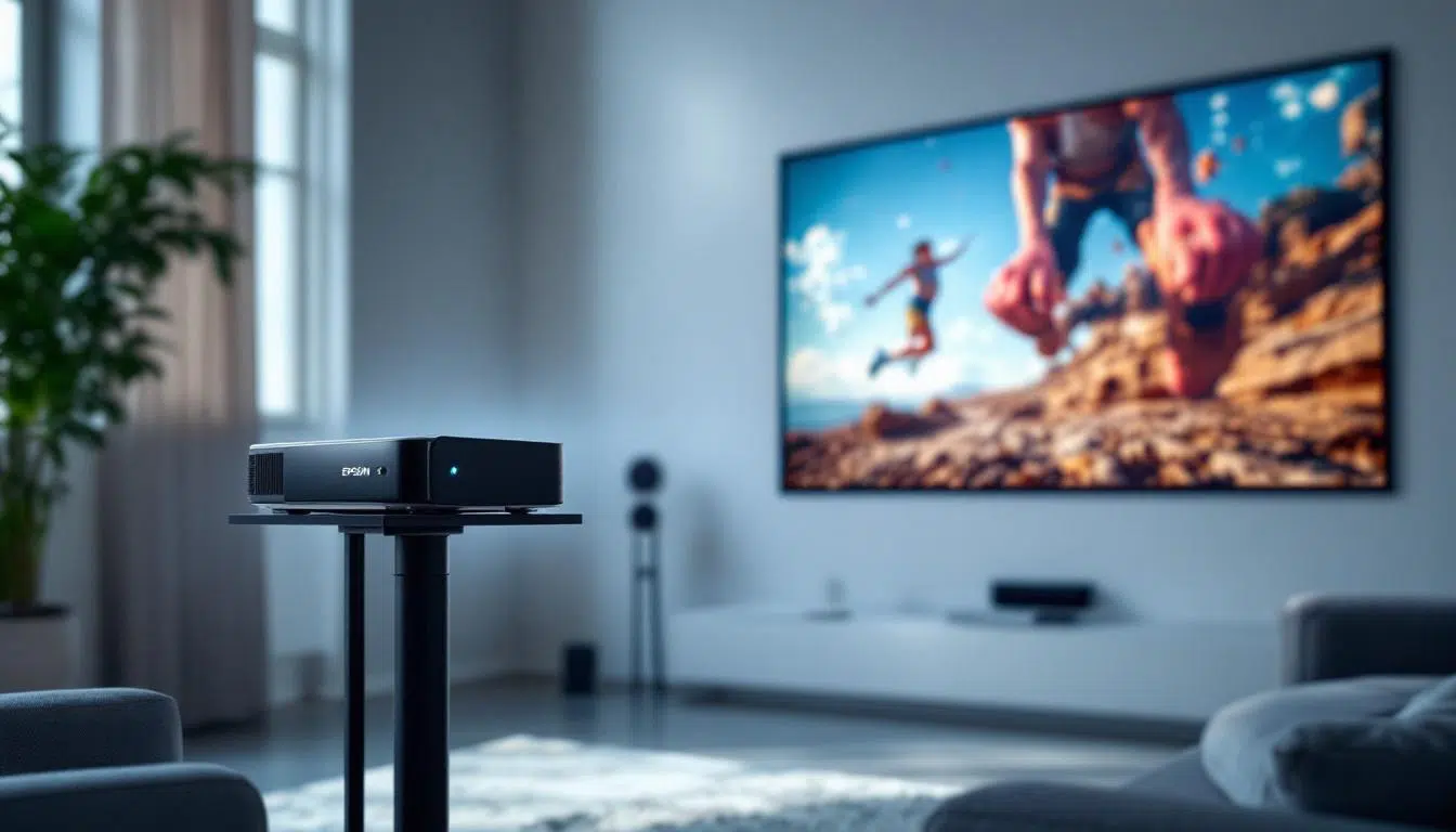 découvrez les avantages d'un vidéoprojecteur epson home cinéma pour transformer votre salon en une véritable salle de cinéma avec une qualité d'image exceptionnelle et une installation facile.