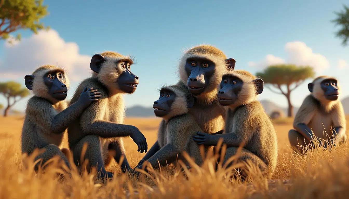 découvrez les babouins cul rouge, des primates fascinants qui développent des stratégies de survie étonnantes dans leur habitat. plongez dans leur monde social complexe et apprenez comment ces animaux s'adaptent aux défis de la nature.