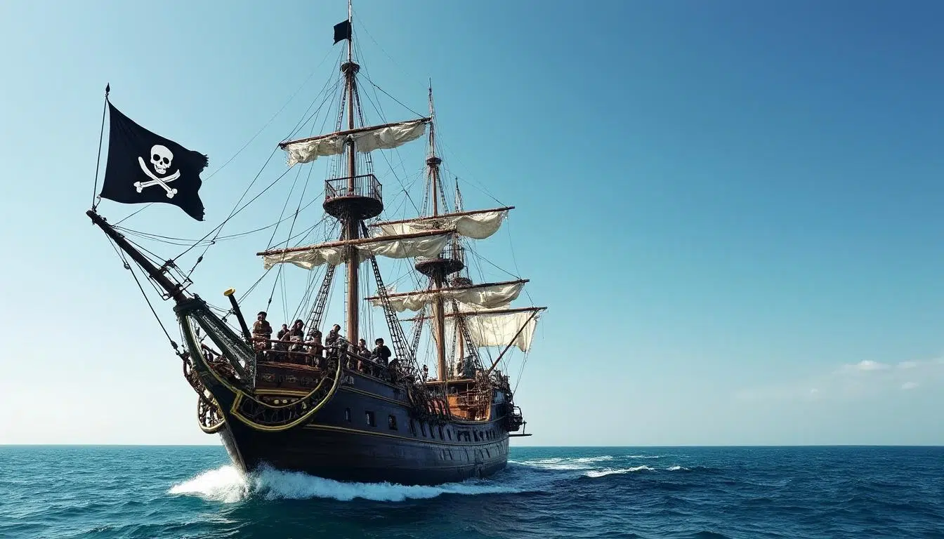 découvrez l'univers fascinant des pavillons pirates, emblèmes emblématiques de la piraterie. plongez dans leur histoire riche et colorée, racontant les exploits audacieux des flibustiers et l'importance de ces drapeaux dans la culture maritime. un voyage captivant à travers le temps et les légendes des mers.