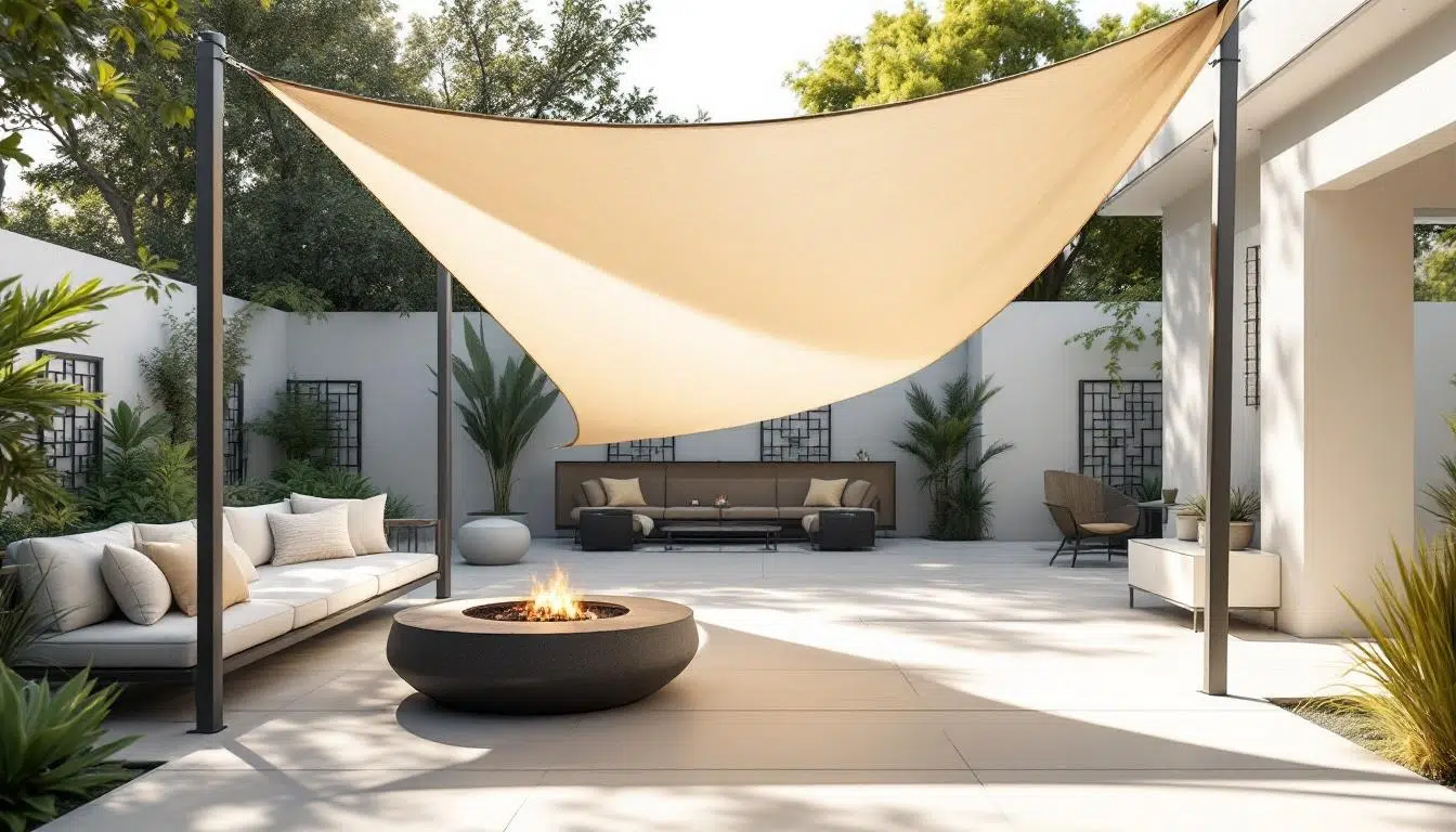 découvrez les dernières tendances en voiles d'ombrage triangulaires, alliant design moderne et protection optimale pour vos espaces extérieurs.