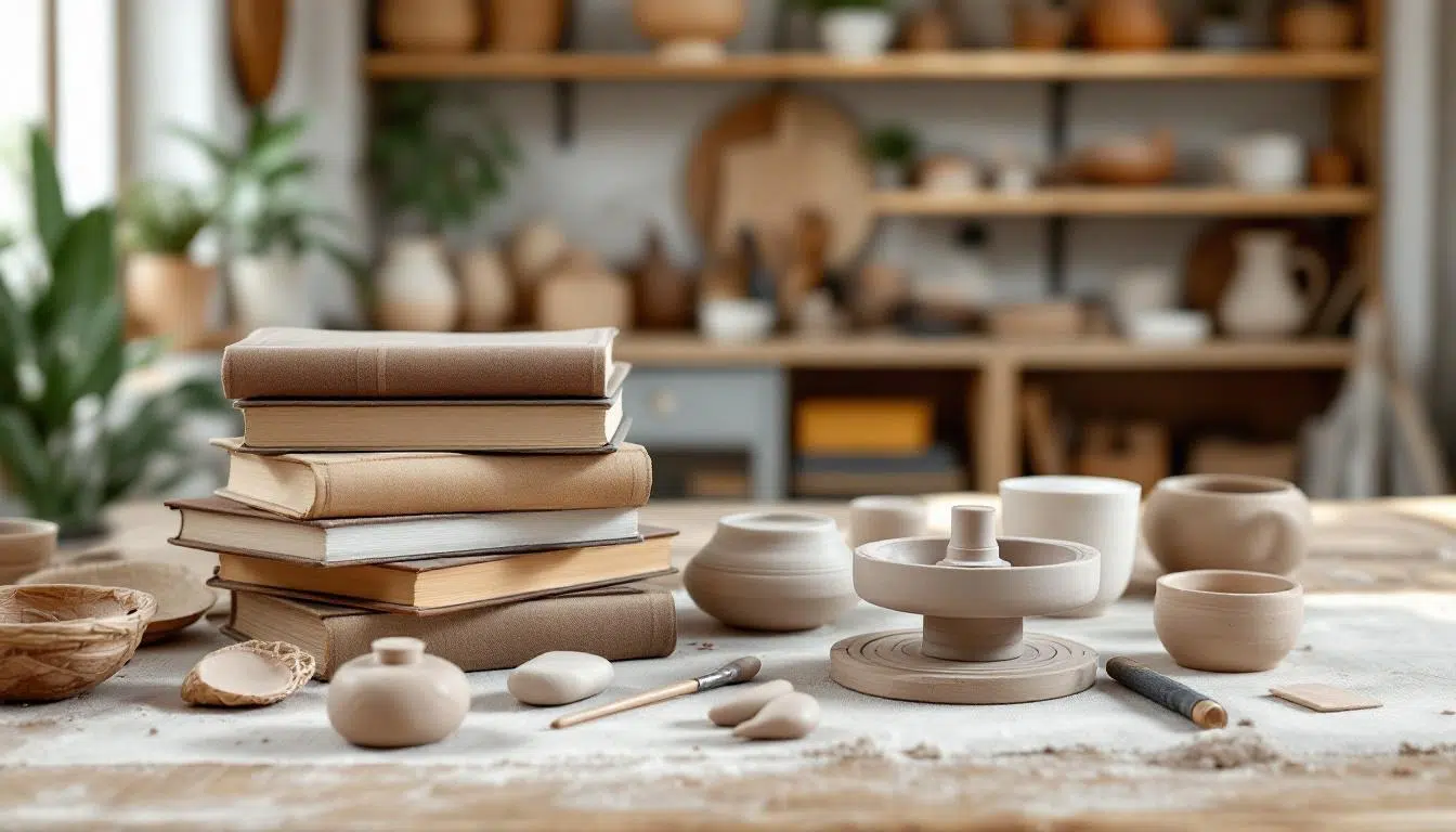 Les livres à associer avec votre kit poterie débutant pour perfectionner vos techniques