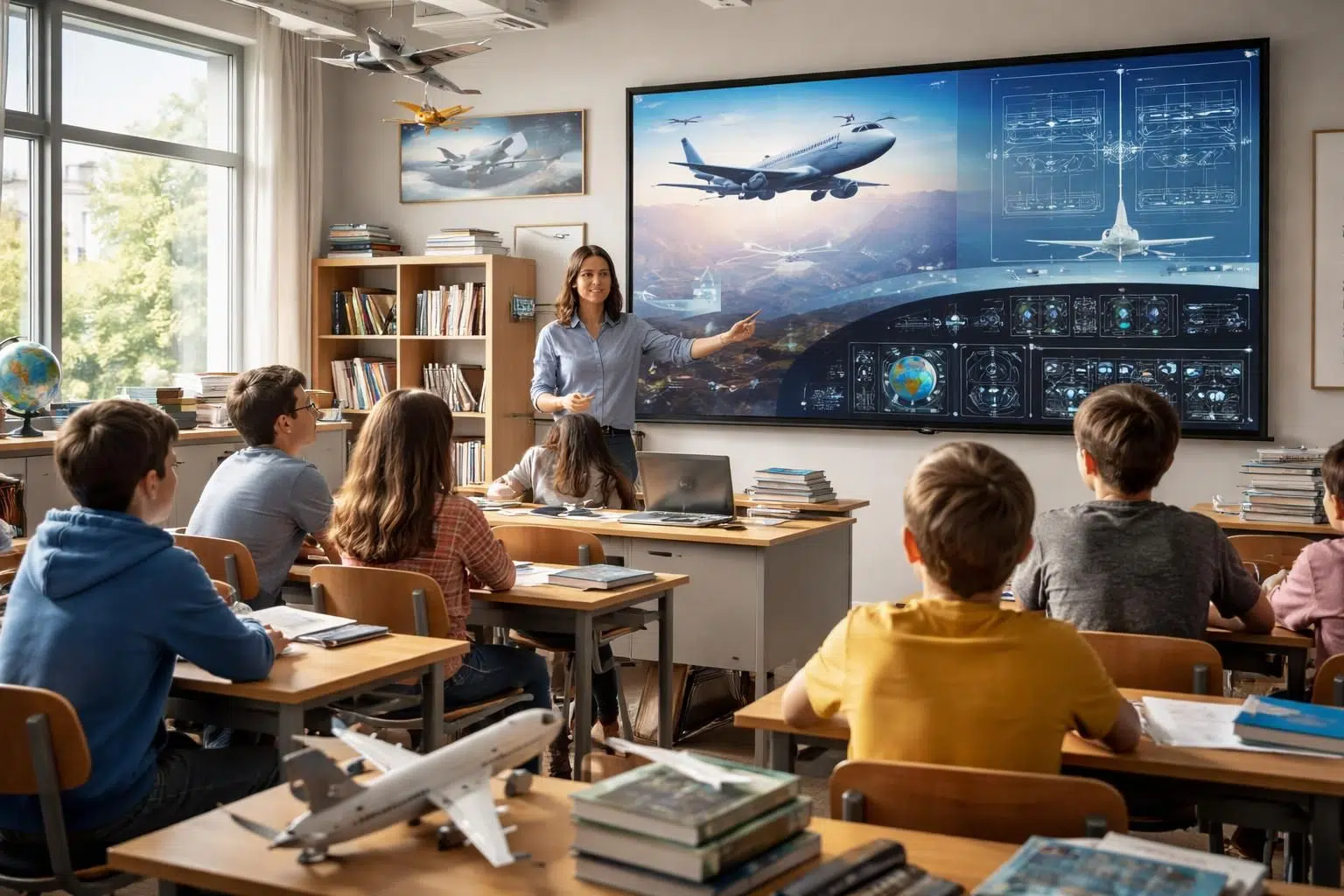 L&rsquo;impact des reportage et documentaire sur l&rsquo;avion dans l&rsquo;éducation