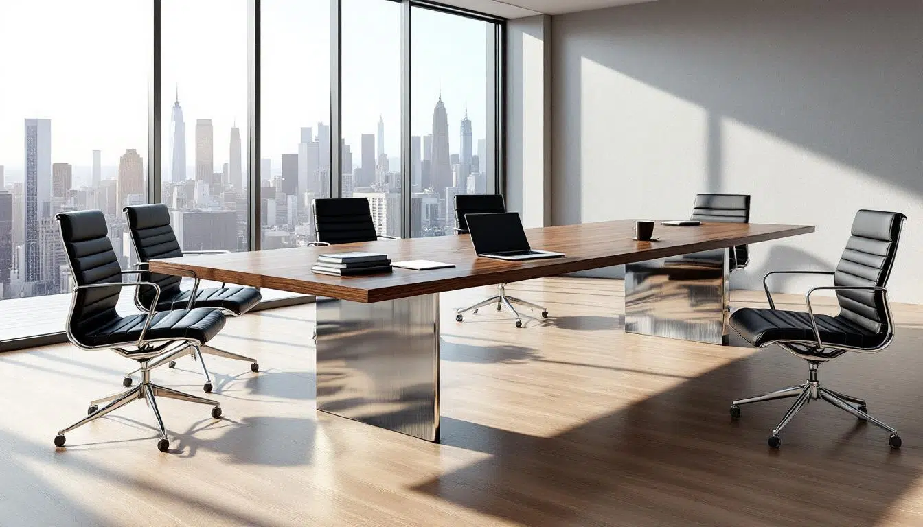 Mobilier de bureau : table de réunion professionnelle Mobilier de bureau : table de réunion professionnelle