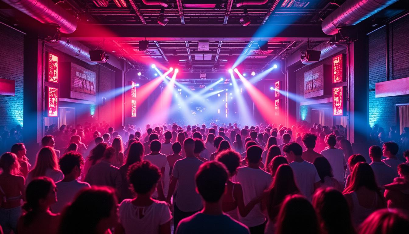 découvrez le célèbre nightclub fabric à londres, royaume-uni : une expérience nocturne unique avec une programmation musicale exceptionnelle, l’ambiance électrisante et un cadre tendance pour une soirée inoubliable lors de votre prochaine sortie.
