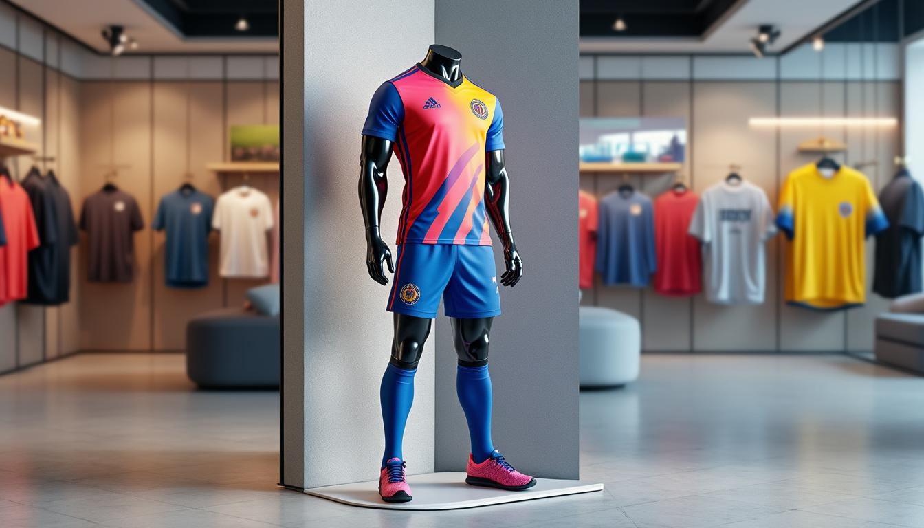 découvrez les avantages d'utiliser un template de maillot de foot photoshop pour vos créations sportives. facilitez votre processus de design, gagnez en créativité et réalisez des visuels percutants pour vos projets tout en vous inspirant de modèles professionnels.
