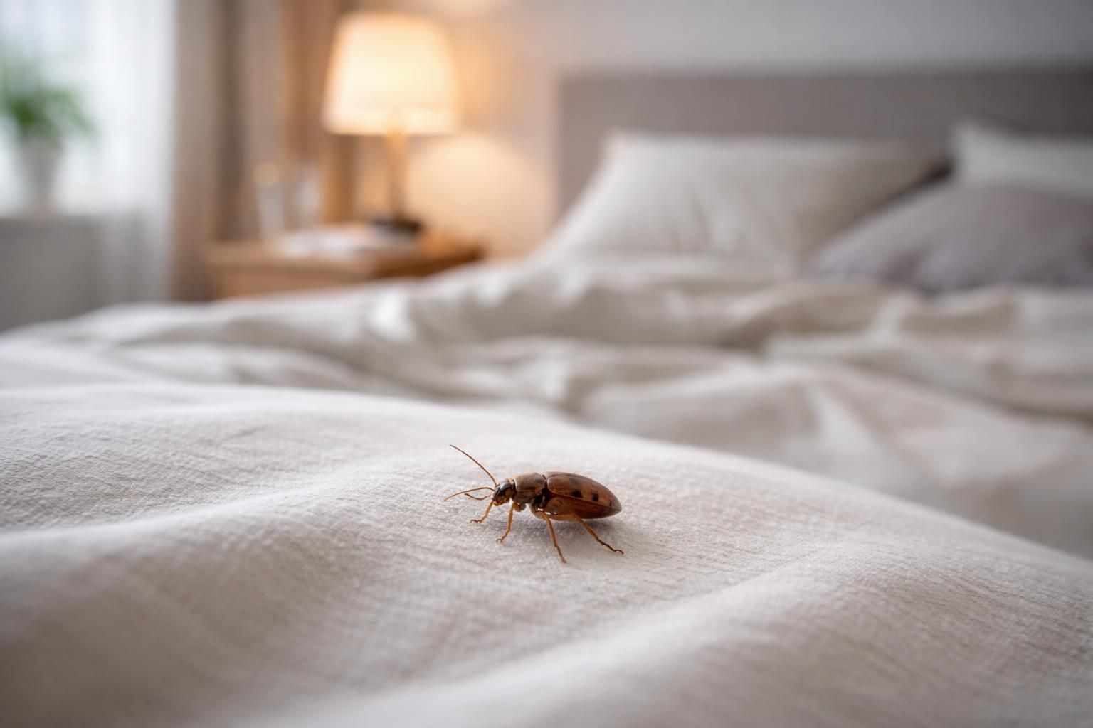 Pourquoi faut-il prêter attention à un petit insecte marron dans la maison comme la chambre ? Explications et conseils