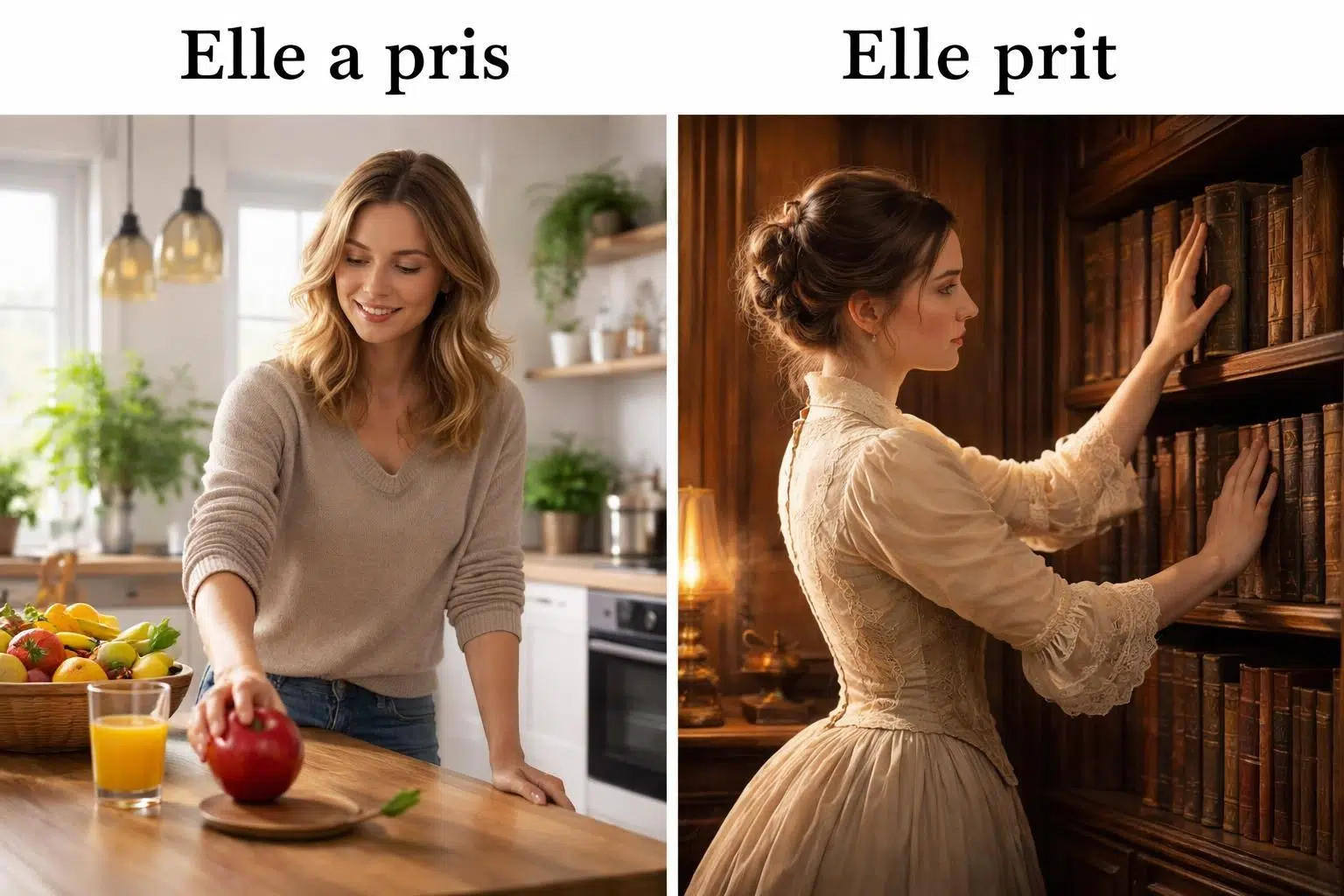 Quelles sont les différences entre elle a pris et prit ? Quelles sont les différences entre elle a pris et prit ?