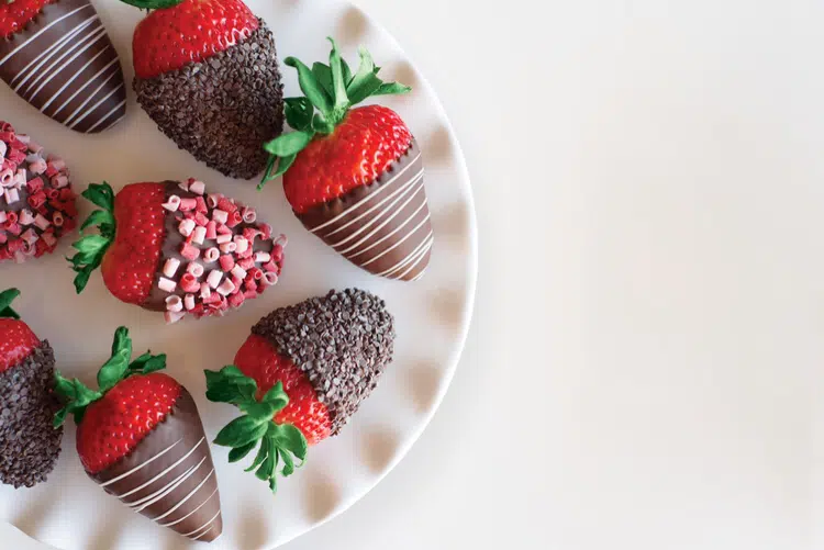 conserver fraise enrobée chocolat