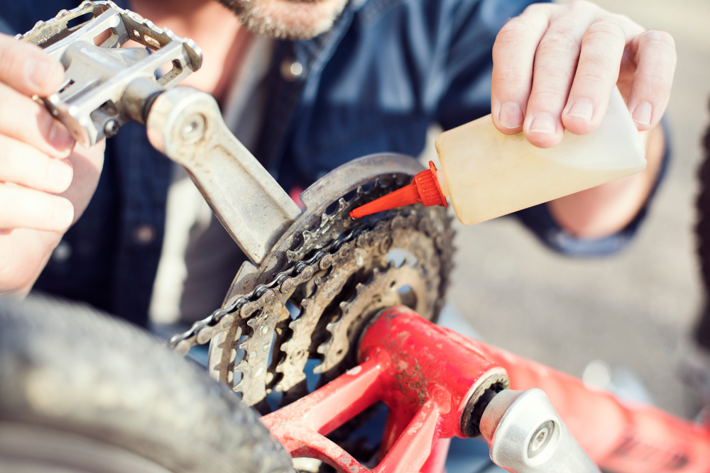 Comment lubrifier une chaîne de vélo ?