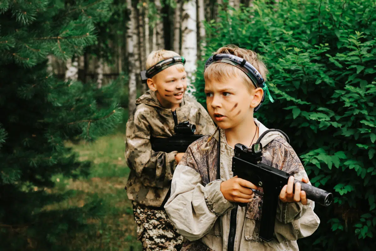 paintball enfant